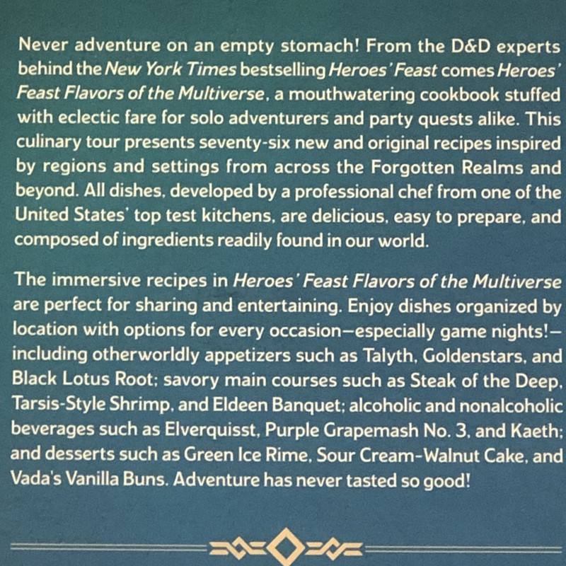 Heroes' Feast Flavors of the Multiverse: An Official D&D Cookbook, Hardcover New gallery