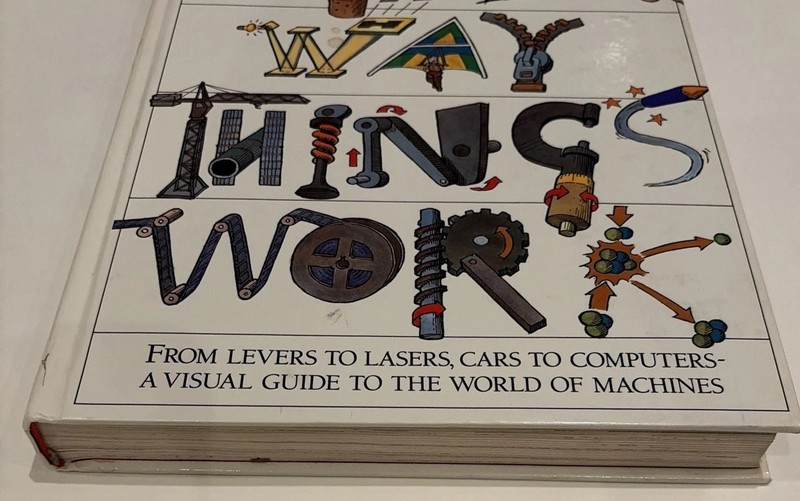 Signed David Macaulay The Way Things Work 1988 Hardcover Dust Jacket Houghton gallery