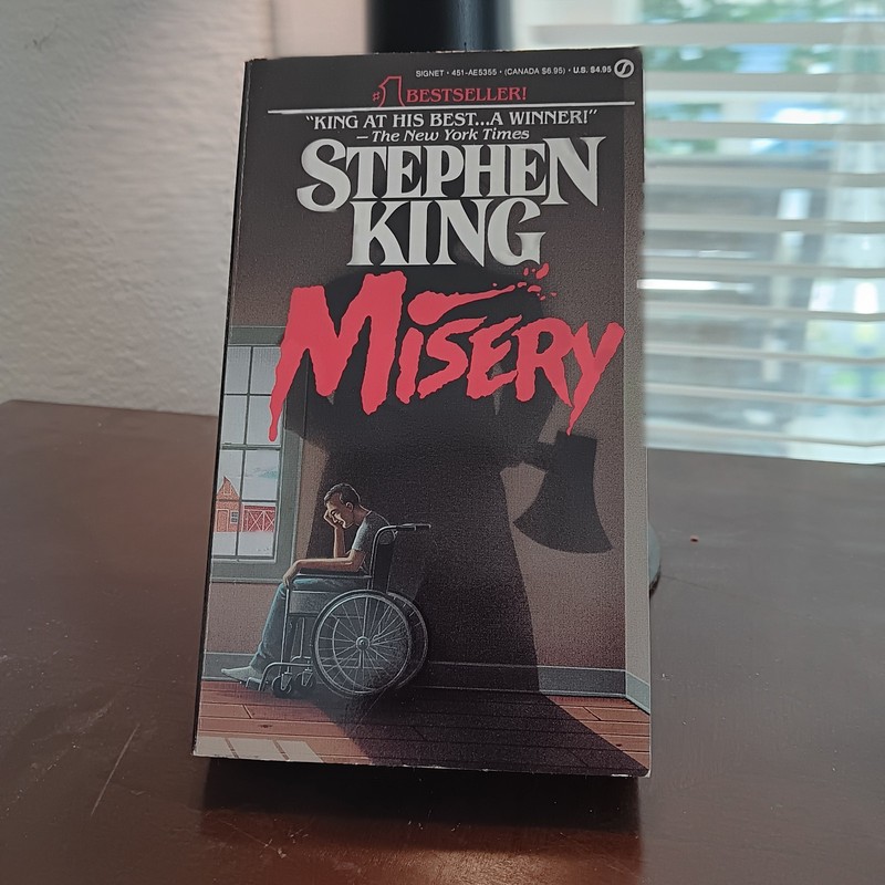 STEPHEN KING 1980S SIGNET PAPERBACK LOT OF 3 MISERY CHRISTINE THE DEAD ZONE gallery