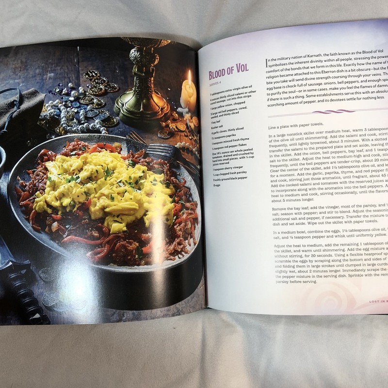 Heroes' Feast Flavors of the Multiverse: An Official D&D Cookbook, Hardcover New gallery