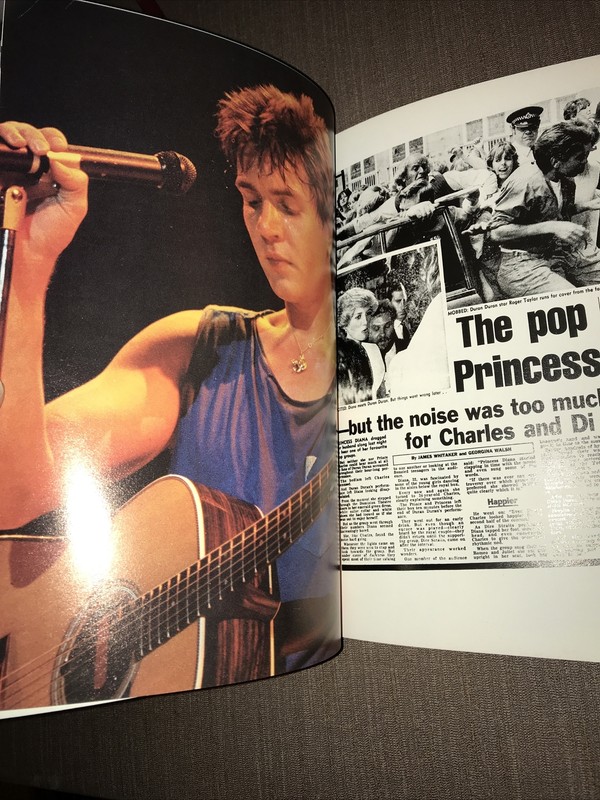 Vintage 80s Duran Duran Scrapbooks Volumes 2 & 3 Softcover Rare UK Editions gallery