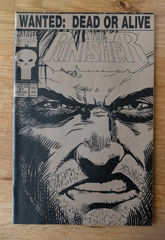 The Punisher #57 – Marvel Comics – Vfn+- Bagged & Boarded