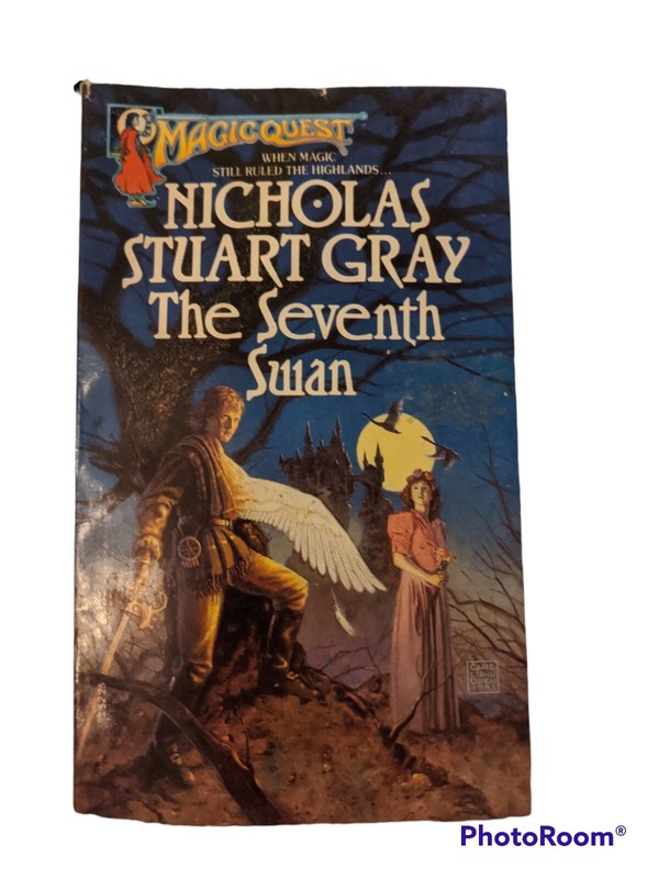 THE SEVENTH SWAN by Nicholas S. Gray (1984 Ace Books) MagicQuest #3 B1