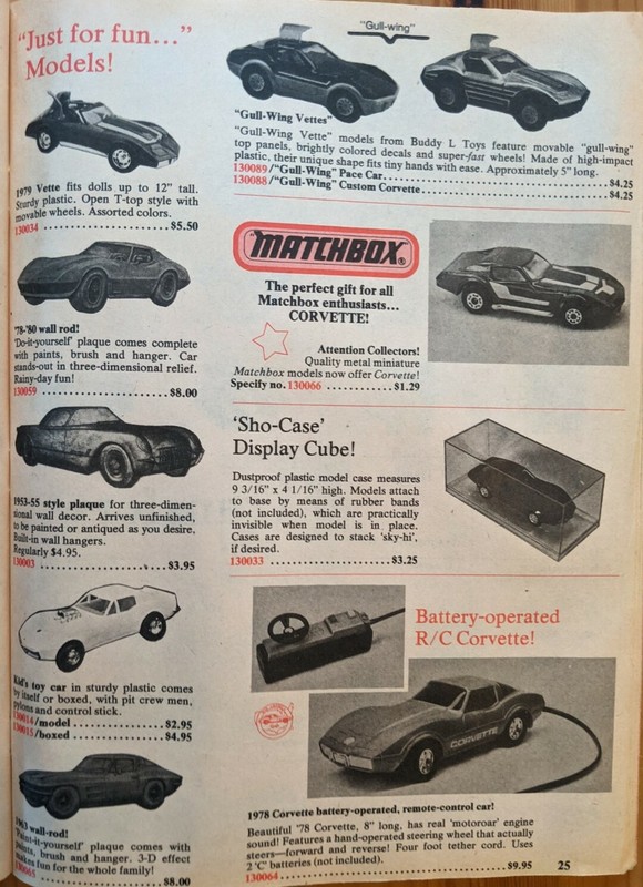Mid America Effingham IL Corvette Catalog #188 1980 80 pages Fun Photos gallery