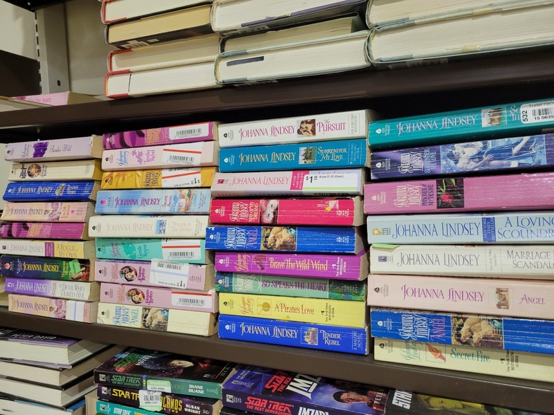 Lot of 10 Johanna Lindsey Paperback Historical Romance Novels Random Mix gallery