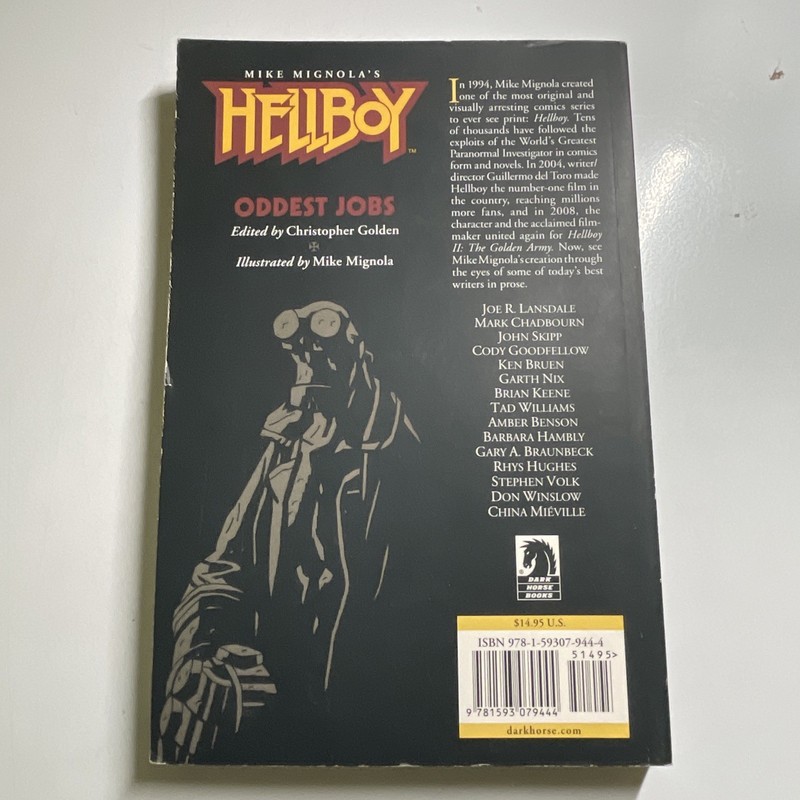 Hellboy: Oddest Jobs by Christopher Golden & Mike Mignola 2008, TPB 1st Edition gallery