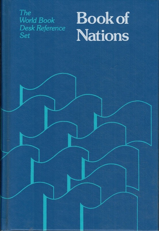 BOOK OF NATIONS The World Book Desk Reference Set 1988 Hardcover