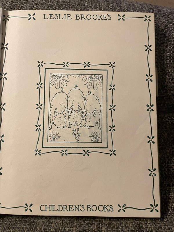 The Golden Goose Book. with drawings by L. Leslie Brooke. 1905 edition Hardcover gallery