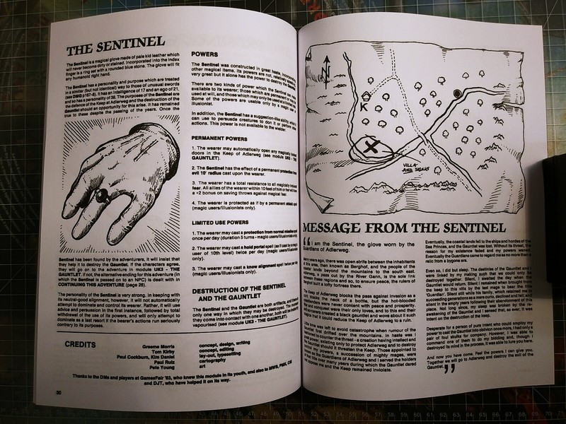 UK2 The Sentinel - Dungeons & Dragons - D&D - AD&D gallery