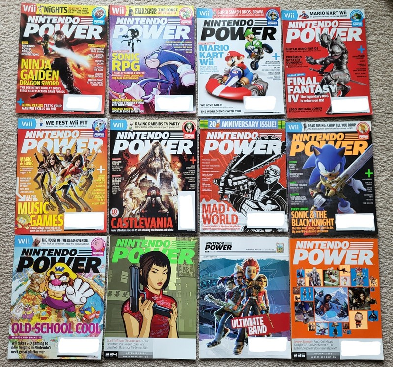 Nintendo Power Magazine READ DESC. Volume Year 2007-2012 Subscriber Edition gallery