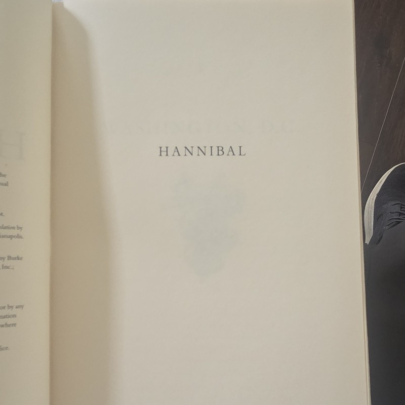 Hannibal by Thomas Harris First Edition Hardcover wo Dust Jacket 1999 Super Nice gallery