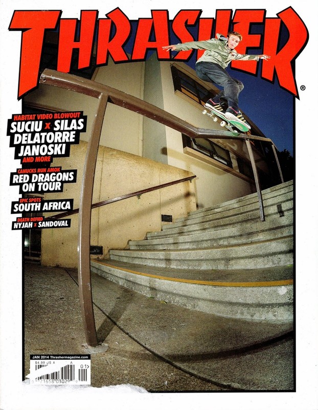 Thrasher Magazine / January 2014 / Issue #402