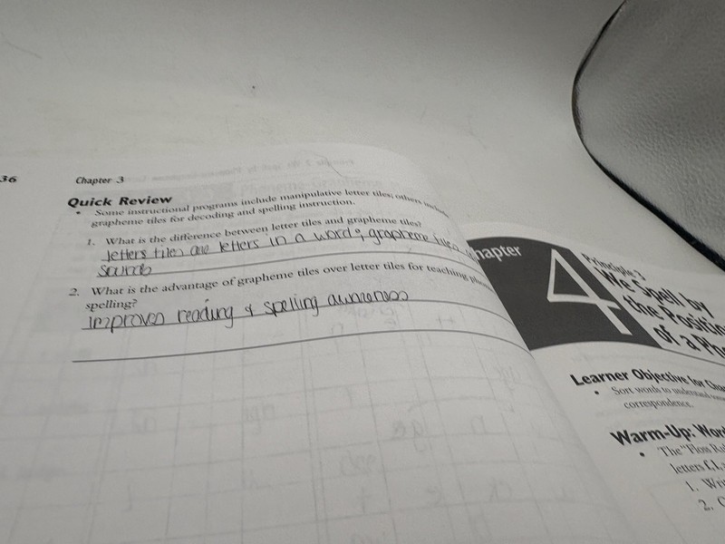 LETRS Module 3 Spellography for Teachers 2nd Ed Moats Workbook gallery