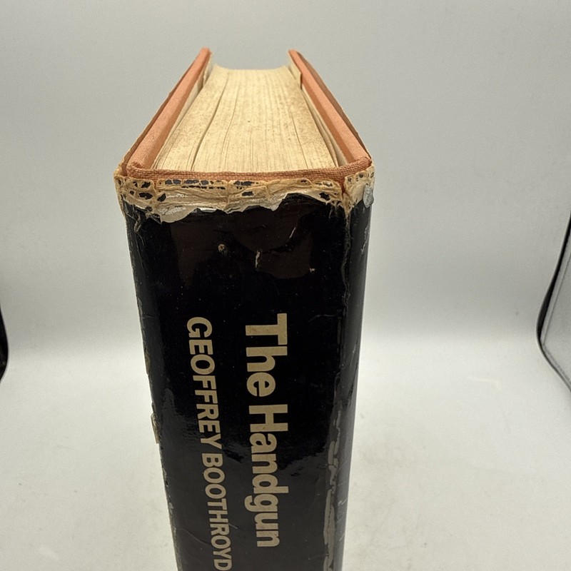 Vintage The Handgun Geoffrey Boothroyd HCDJ 1970 Bonanza Books gallery
