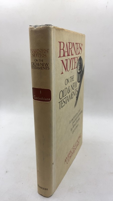 Notes on the New Testament: 1 Corinthians Albert Barnes Hardcover Enlarged Ty…