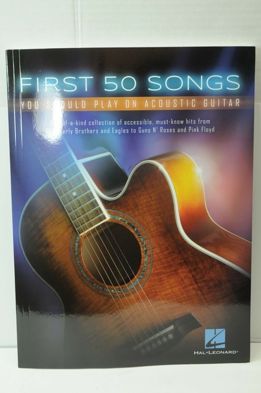 Hal Leonard First 50 Songs You Should Play On Acoustic Guitar