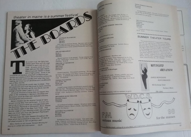 Vintage 1974 Guide to Maine Recreation Business & Travel Guide gallery