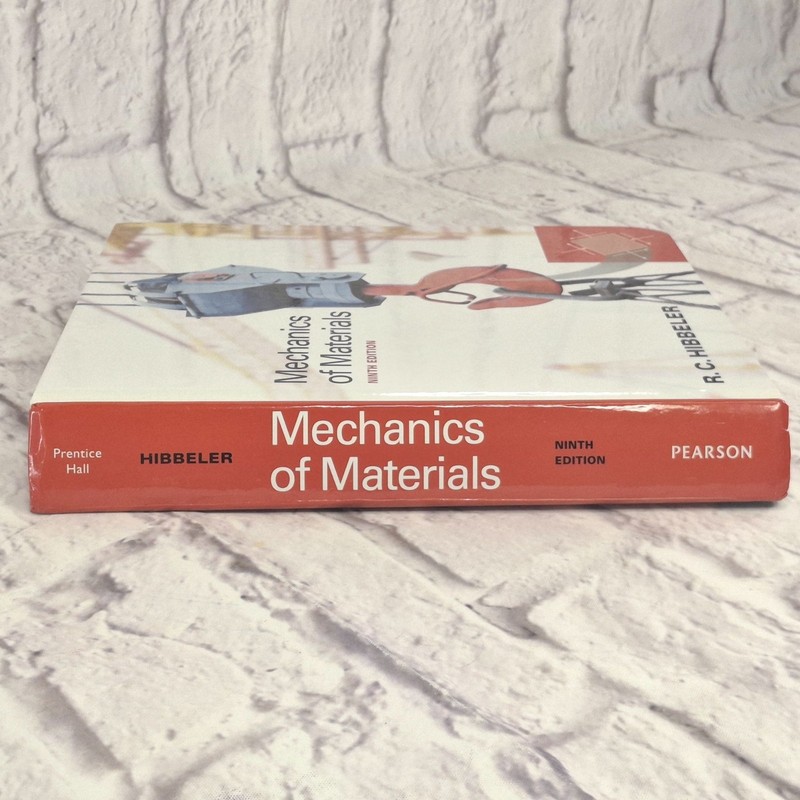 Pearson Mechanics of Materials Ninth Edition R. C. Hibbeler Hardcover