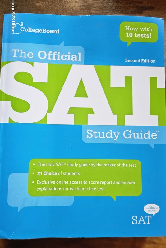 Official SAT Study Guide by College Board Staff (2009, Trade Paperback)