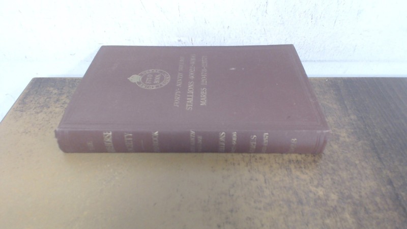 The shire horse stud book volume 49, Unknown, William Clowes and