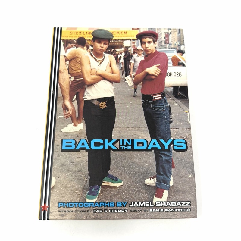 Back in the Days – Jamel Shabazz Street Photography Book Hip Hop Culture Rare