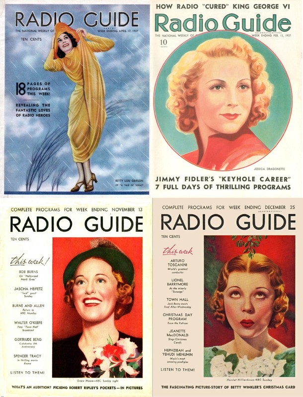 Radio Guide - Stars Shows Programs - 259 Old Magazines (1932-1938) on DVD gallery