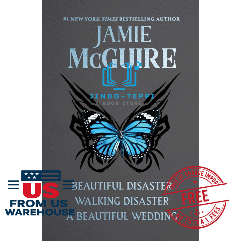 Beautiful Disaster Series Box Set 3 Books Jamie McGuire Paperback 2023