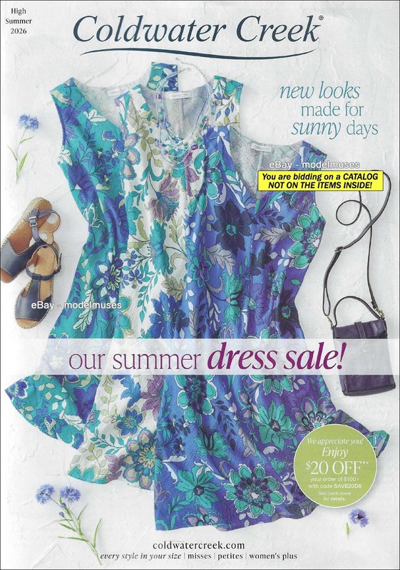 COLDWATER CREEK Women’s Fashion & Accessories CATALOG Summer 2026 – 84 Pages