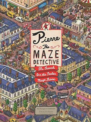 Pierre the Maze Detective: – Hardcover, by IC4DESIGN; Kamigaki Hiro – Acceptable