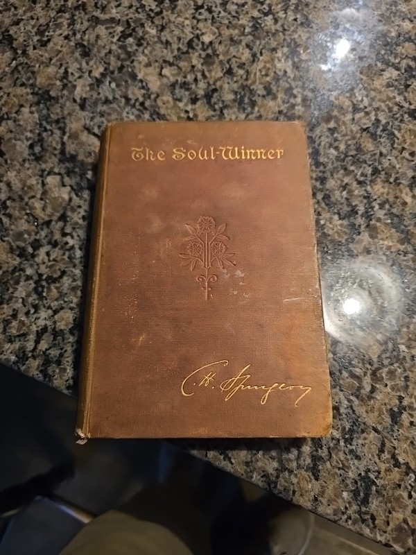 The Soul Winner Charles C. H. Spurgeon Passmore Alabaster 1895 HB gallery