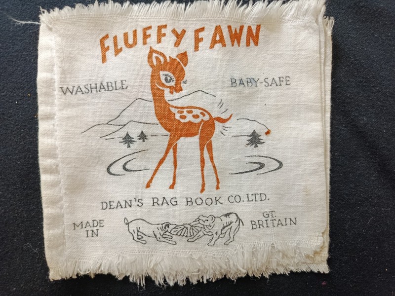 Dean’s rag book 1960s Fluffy Fawn