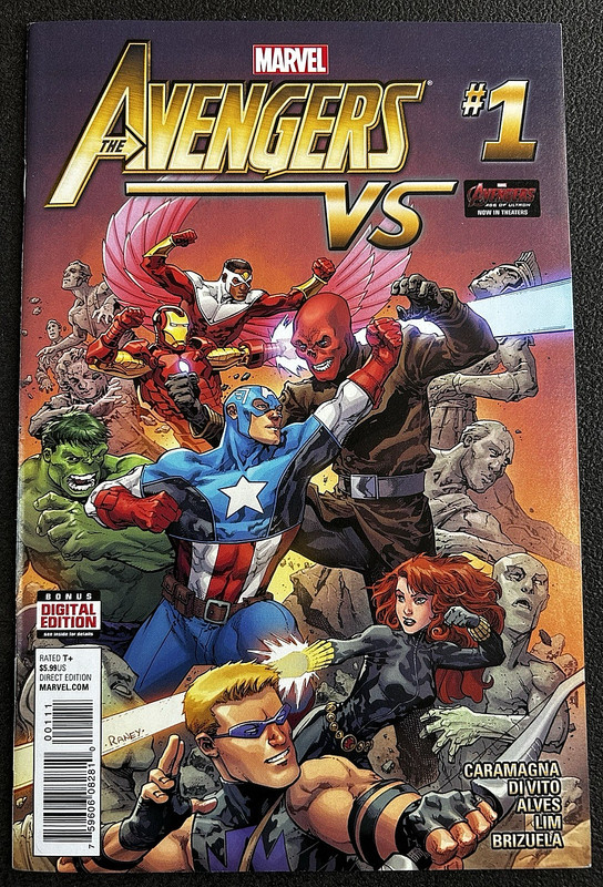 Avengers Vs #1 2015 Joe Caramagna Tom Raney Cover Variant A NM