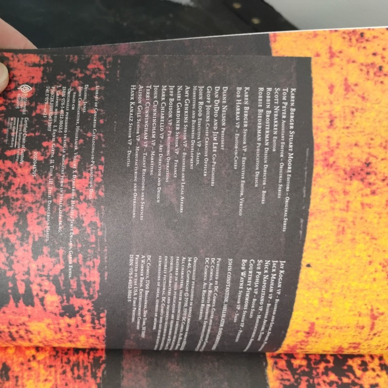 John Constantine Hellblazer Dangerous Habits Vol 5 (DC Vertigo 2013) gallery