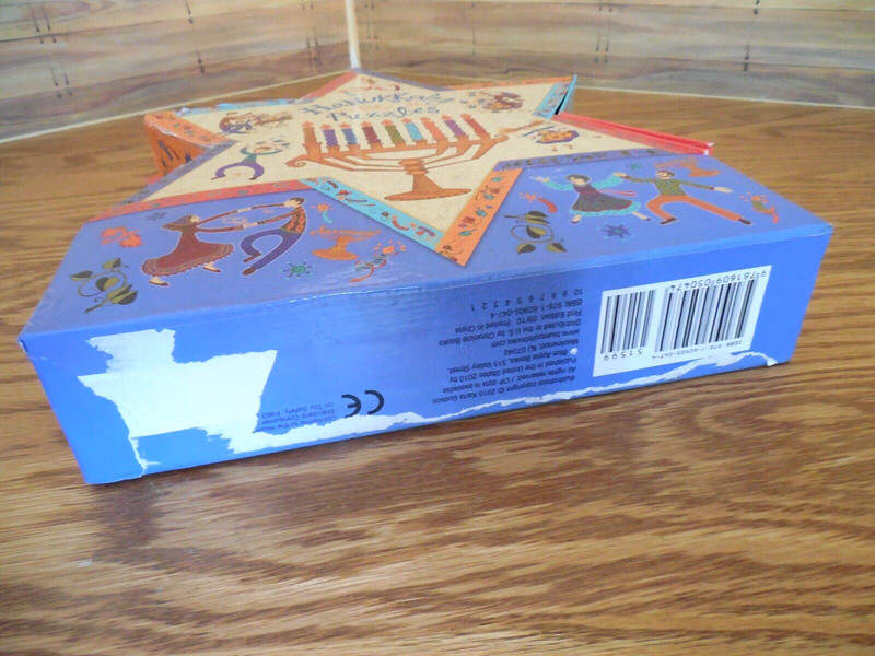 RARE 2010 Blue Apple Books "Hanukkah Puzzles" 36 Two-Sided Pieces (Damaged Box) gallery