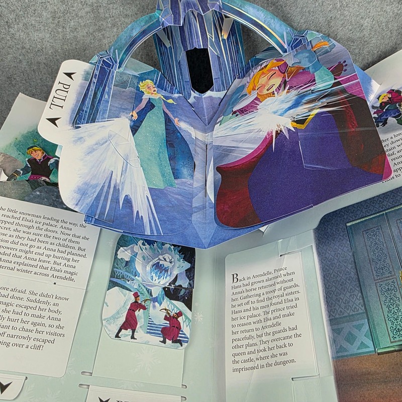 Frozen : A Pop-Up Adventure by Matthew Reinhart (2016, Hardcover) ACCEPTABLE gallery