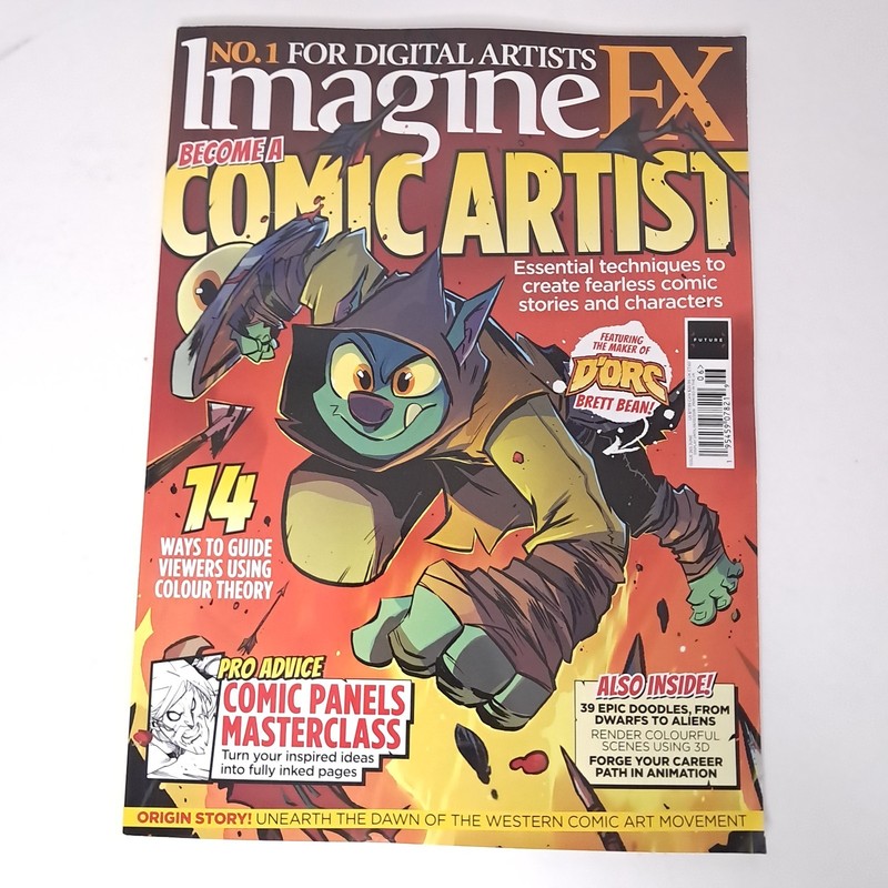 IMAGINE FX MAGAZINE June 2026 Issue 265 Become A Comic Artist