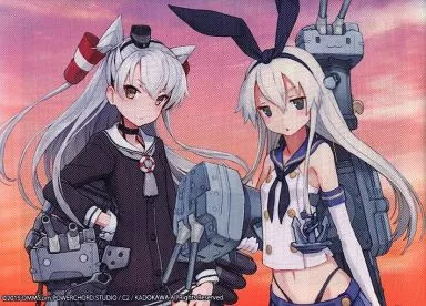 Kantai Collection KanColle Original Illustration Canvas Board 29x21cm Sega 2015