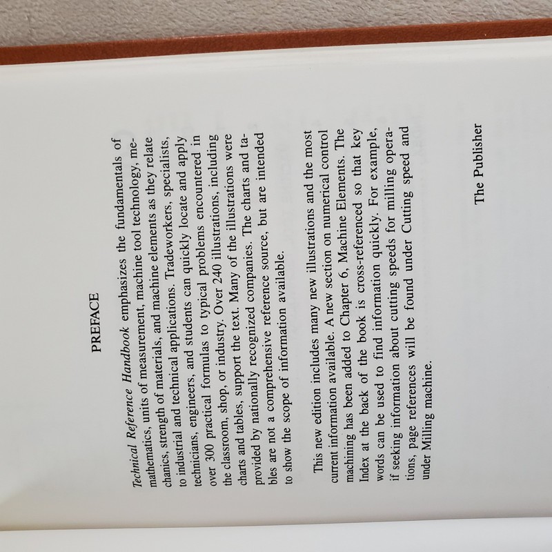 Technical Reference Handbook third edition by E. P. Rasis 1996 Hardcover gallery