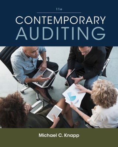 Contemporary Auditing Paperback Michael C. Knapp