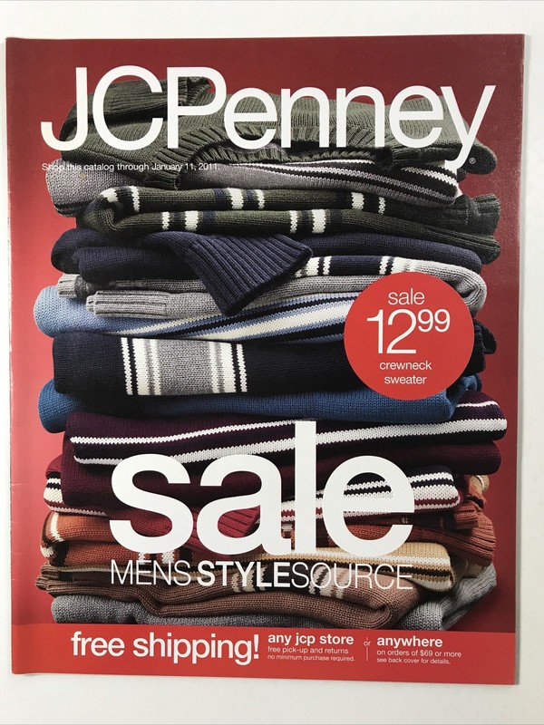 JC PENNEY MEN'S STYLE catalog 2010-2011 Lot of 7 issues-Men's Fashion 2000s gallery