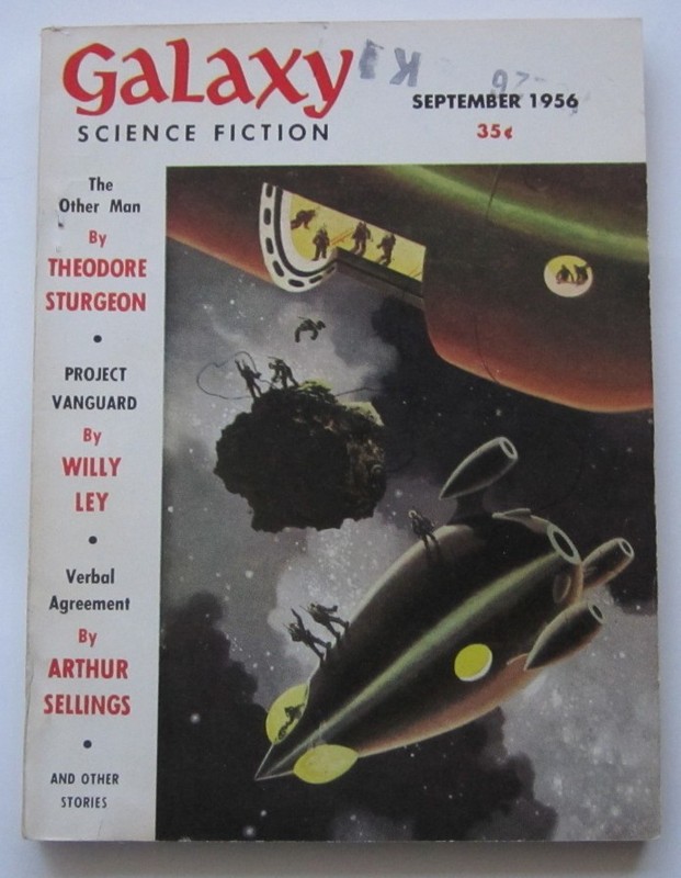 GALAXY September 1956 – The Other Man by Theodore Sturgeon