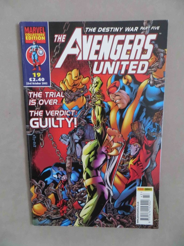 The Avengers United #19 Marvel Collector’s Edition Comic 23rd Sept 2002
