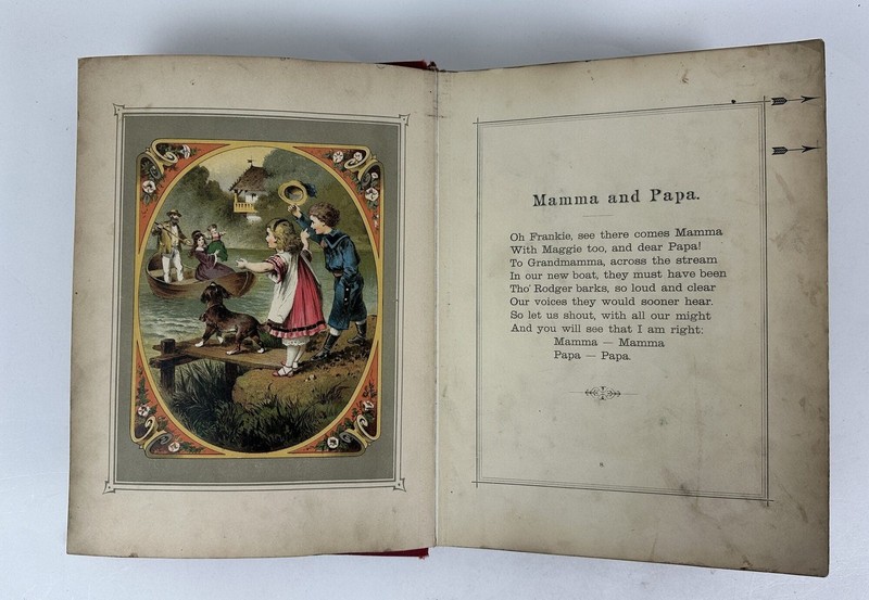 LATE 19TH CENTURY “THE SPEAKING PICTURE BOOK” H GREVEL & CO. LONDON gallery