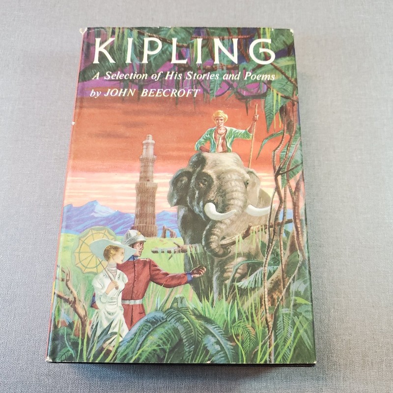 KIPLING Stories Poems John Beecroft 1956 Illustrated Richard M. Powers Doubleday