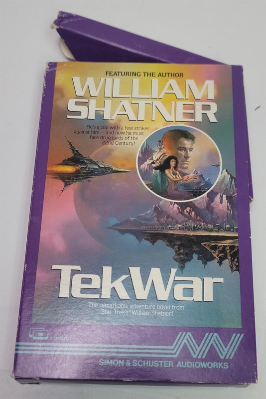 TekWar by William Shatner , Audiobook Cassettes, 1991