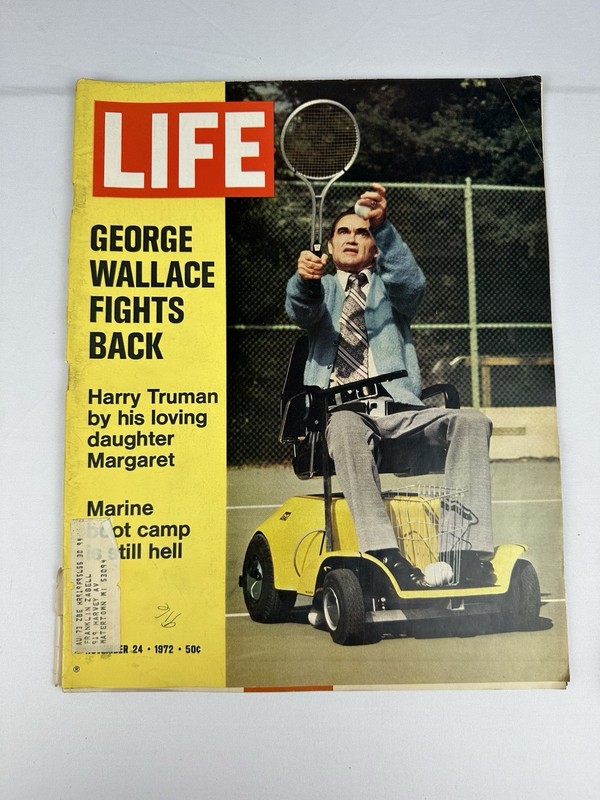 LIFE Magazine November 24 1972 George Wallace Marines Boot Camp Harry Truman