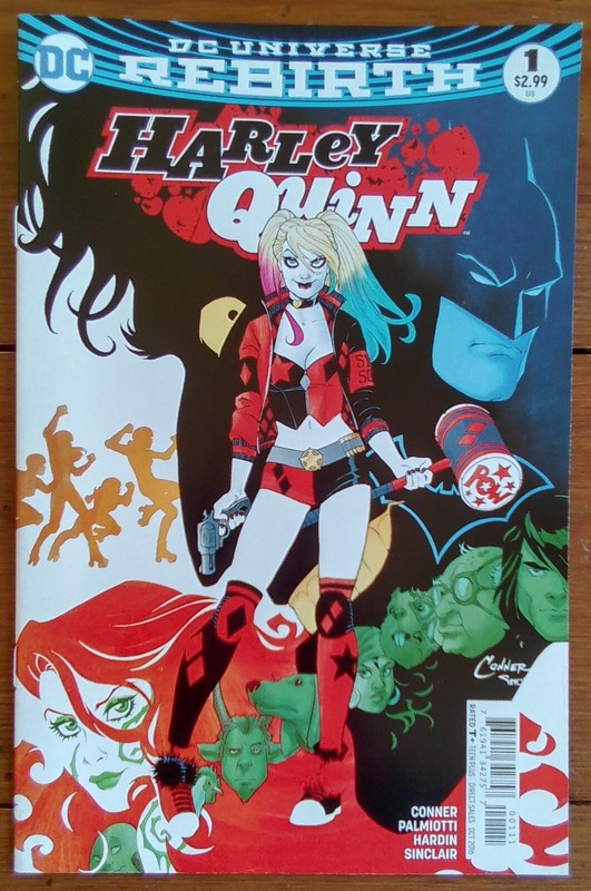 HARLEY QUINN 1, DC UNIVERSE REBIRTH, DC COMICS, OCTOBER 2016, VF
