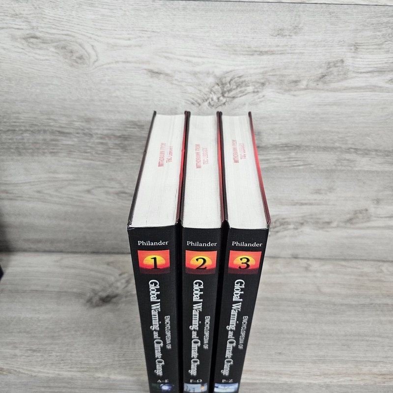 Encyclopedia Of Global Warming & Climate Change Second Ed 3-Volume Set Philander gallery