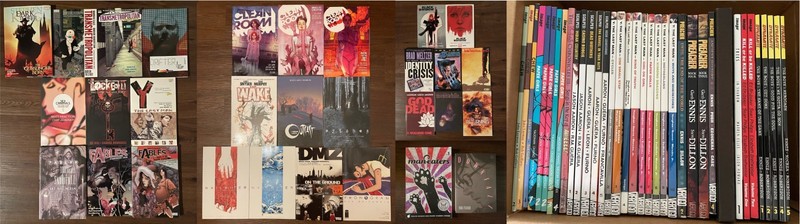69 Graphic Novel Lot – Preacher Complete Run Marvel Vertigo FIRST PRINTS Collect