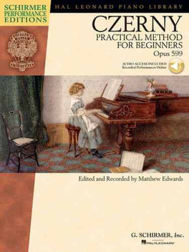 Carl Czerny – Practical Method for Beginners, Op 599: With Online Audio – GOOD
